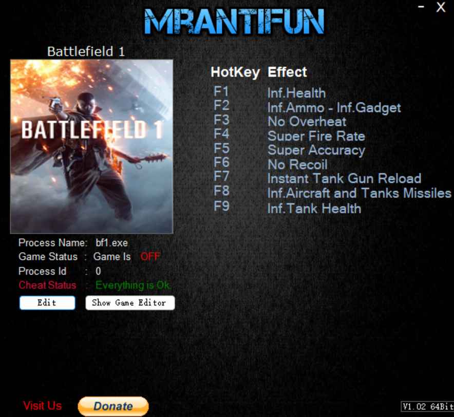 战地1修改器  第1张 战地1修改器  第1张