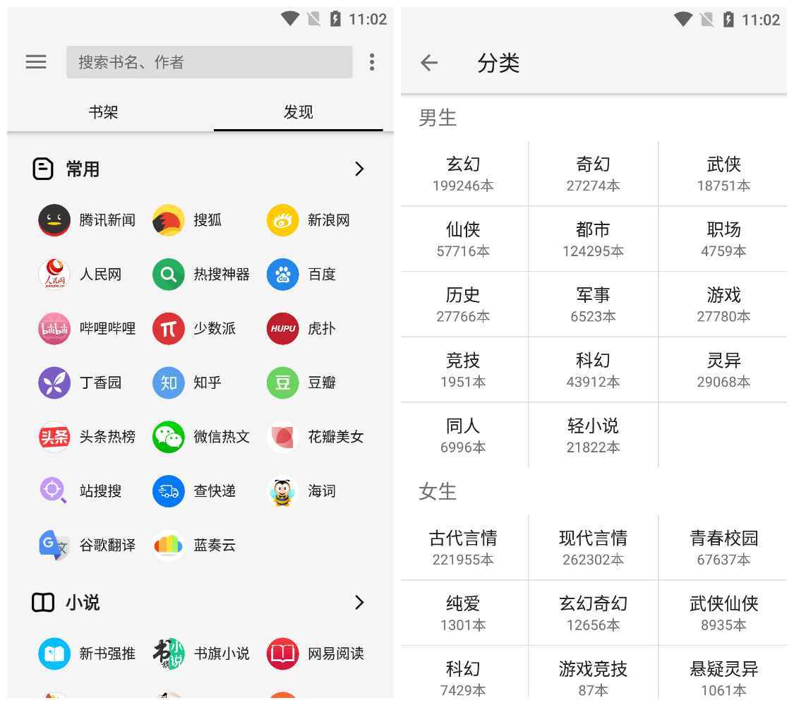 Android 轻阅 v18001阅读魔改去广告纯净版  第1张 Android 轻阅 v18001阅读魔改去广告纯净版  第1张